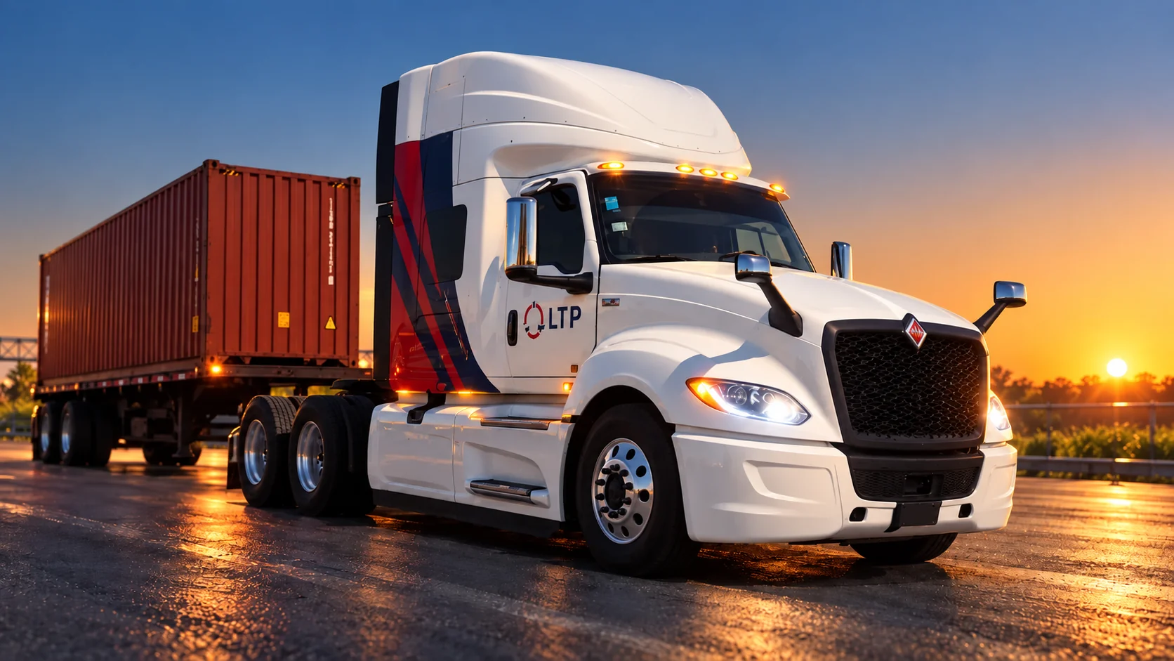 Transporte de contenedores